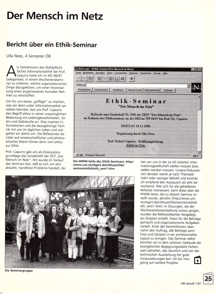 Der Mensch im Netz